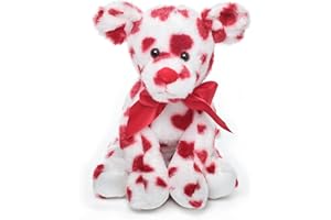 BEARINGTON COLLECTION Bearington Romantic Rover Valentine's Day Stuffed Animal, 12 Inch Puppy Stuffed Animal, Ideal for Valentine's Day Gifts