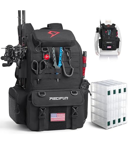 Amazon.com : Daiwa D-Vec Tackle Pack - Medium - 9