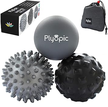 Plyopic Bolas de Masaje - (Set de 3 Massage Balls) - para ...