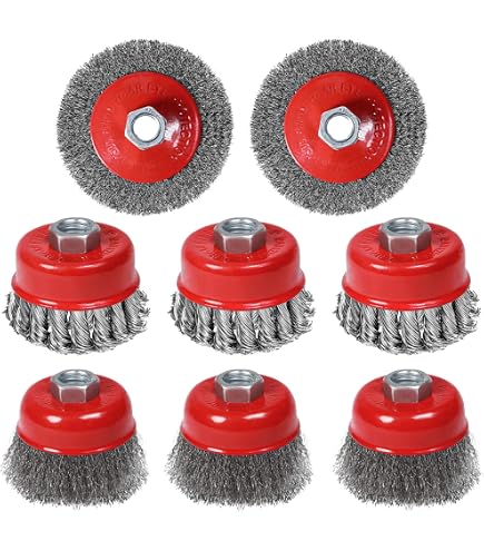 Bande Abrasive 6 X 7/8 Pour Meuleuse Angulaire – Décapage Des Soudures, Couleur Violette, Puissante