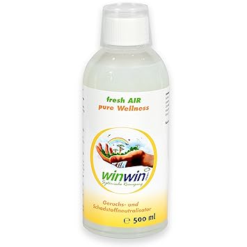winwin clean Systemische Reinigung - Fresh AIR LUFTREINIGUNGS-Konzentrat 'Wellness' 500ML I AUCH BESTENS GEEIGNET FÜR proWIN 