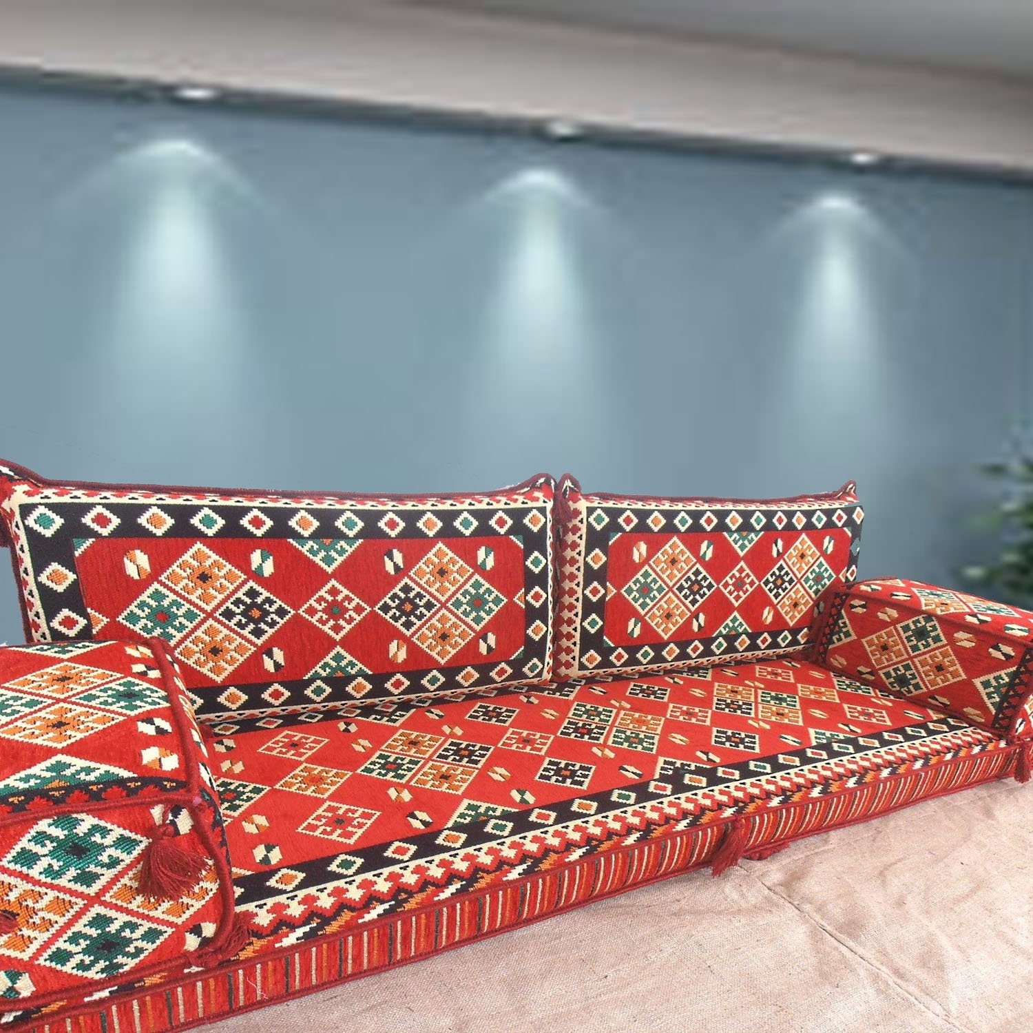 Spirit Of 76 Handmade Floor Sofa Set Arabic Majlis Arabic Jalsa