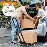 Ronlap Folding Hand Truck 6 Wheels 225KG Capacity Telescoping Handle view 7