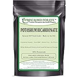 Potassium Bicarbonate - Natural USP Food Grade Crystalline Powder - 99.63% Alkalinity 1 lb