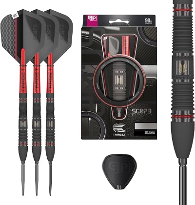 Target Darts Scope Steel Tip Swiss Point 90% Tungsten 02-24G Set