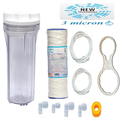 PSI 3 Micron Transparent Pre filter with Yarn Spun