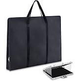 Abbylike Trade Show Display Case Carry Bag for Cards Show, 22 x 26 x 4 Inch | Extra Large Bag for Exhibition Display Cabinets, Features Three-sided Zippers, Allowing for Easy Sliding out and Insertion