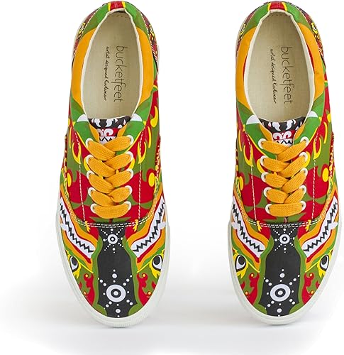 bucketfeet shoes tiger