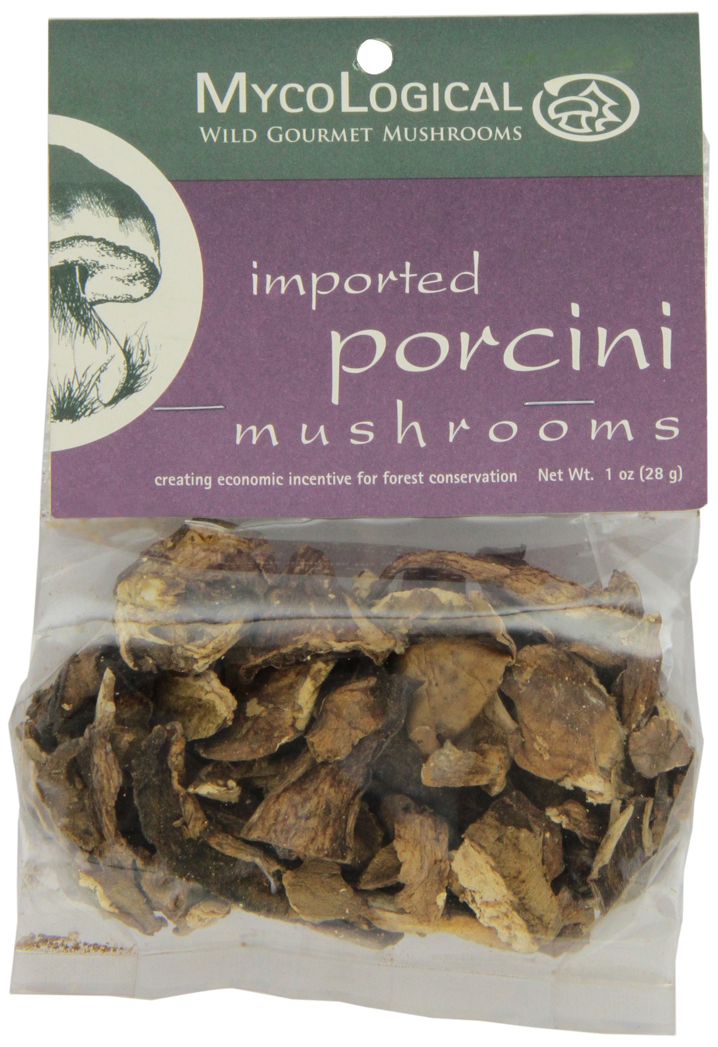 Mycological Dried Imported Porcini Mushrooms, 1 Ounce Package Buy