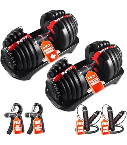 Power Block GF-SPDBLK24 Adjustable SpeedBlock Dumbbell, Set of 2
