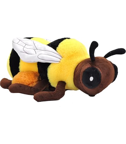 Wild Republic Eco-Friendly Plush Bee Toy - 12 Inch Stuffed Animal Made From Recycled Water Bottles | Perfect Kids Gift & Nursery Decor - View #6