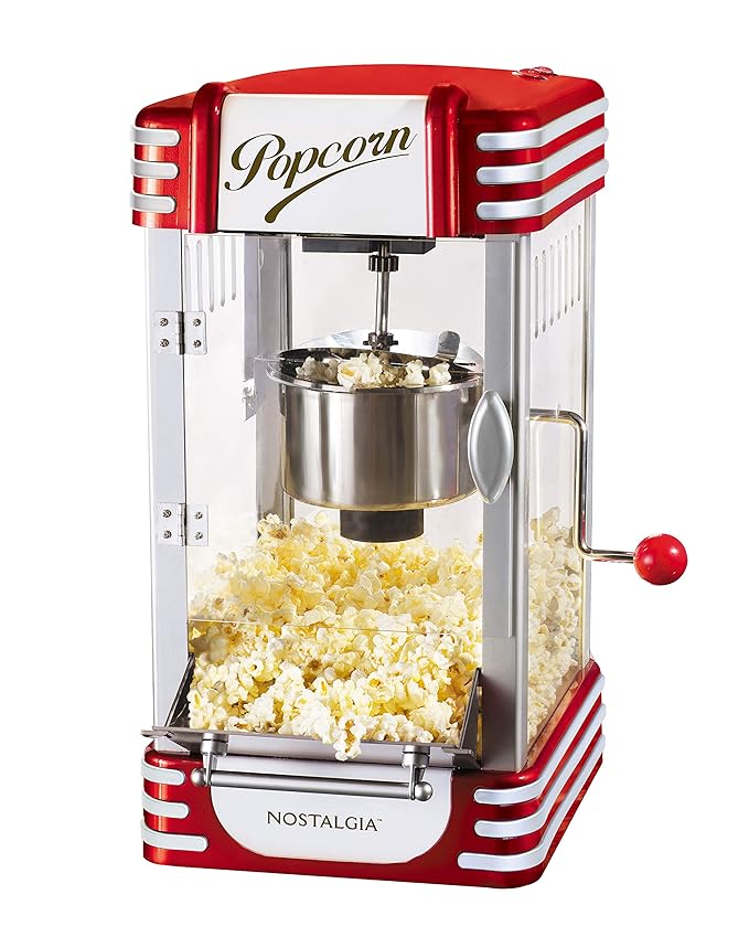 Nostalgia RKP630 Retro 2.5-Ounce Kettle Popcorn Maker