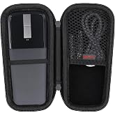 Elonbo Arc Touch Wireless Mouse Carrying Case for Microsoft/NYIEFADA/WUDEKEJI/NORMIA Rita and More Bluetooth Foldable Arc Touch Mouse, Portable Mini Travel Folding Curved Mice Protective Holder