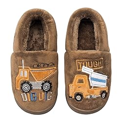Plush Warm Slippers for Girls Boys Kids Toddlers