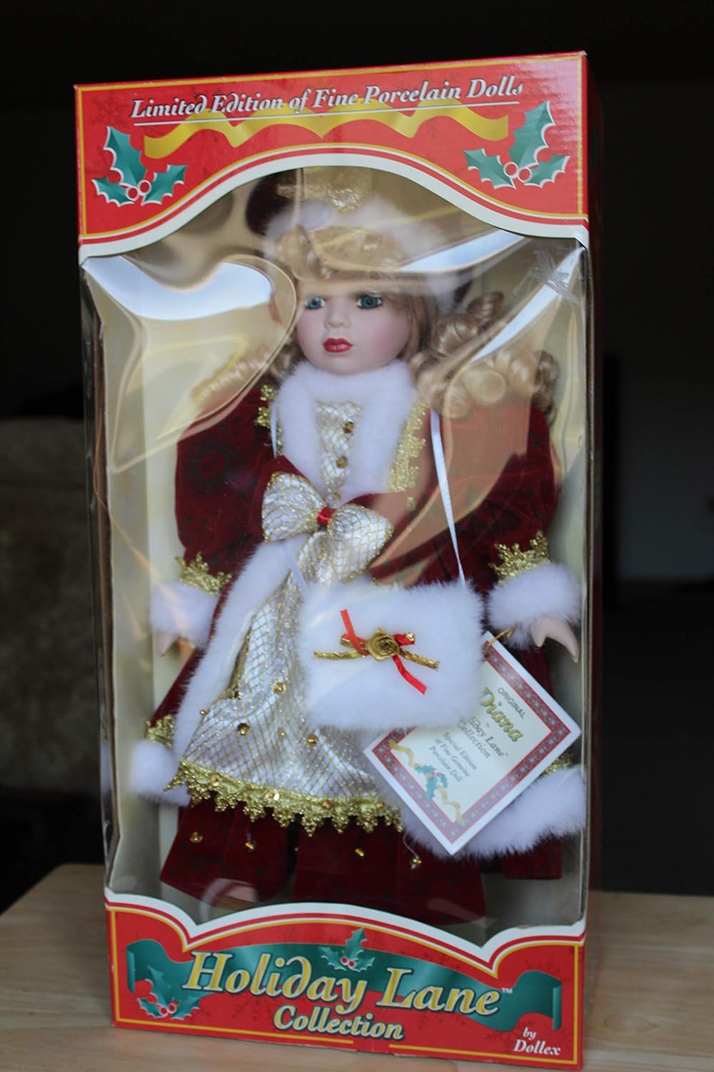 holiday lane collection porcelain dolls