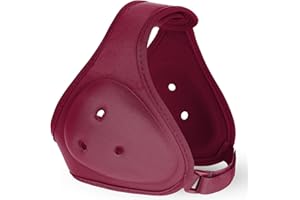 Tellegloww Wrestling Headgear for Kids Youth Soft Grappling Headgear Adjustable Wrestling Ear Guard for Adults(Dark Red,Class