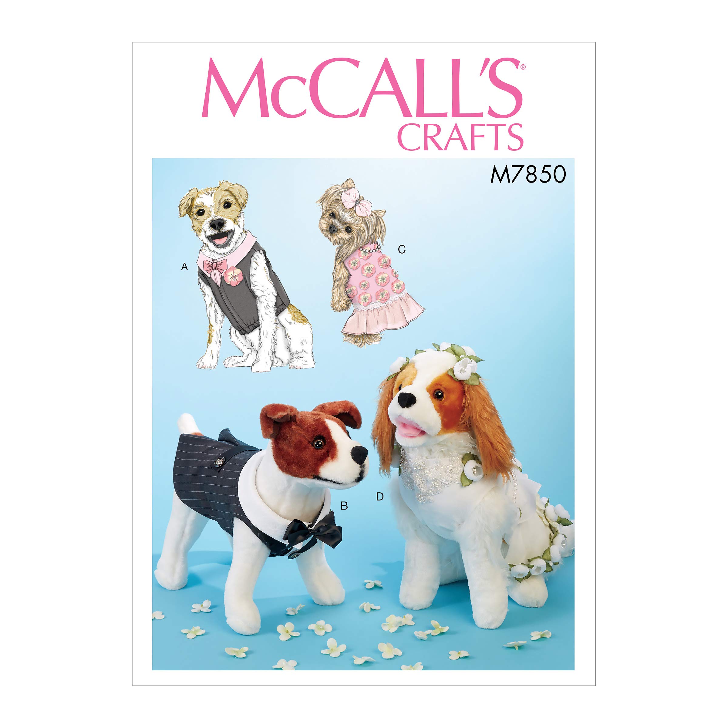 McCall's Sewing Pattern M7850OSZ Pet Clothes
