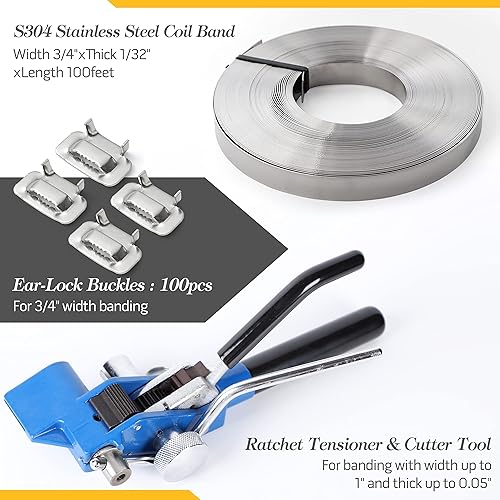 Steel Strapping Banding Coil Kit Packaging Banding Tool