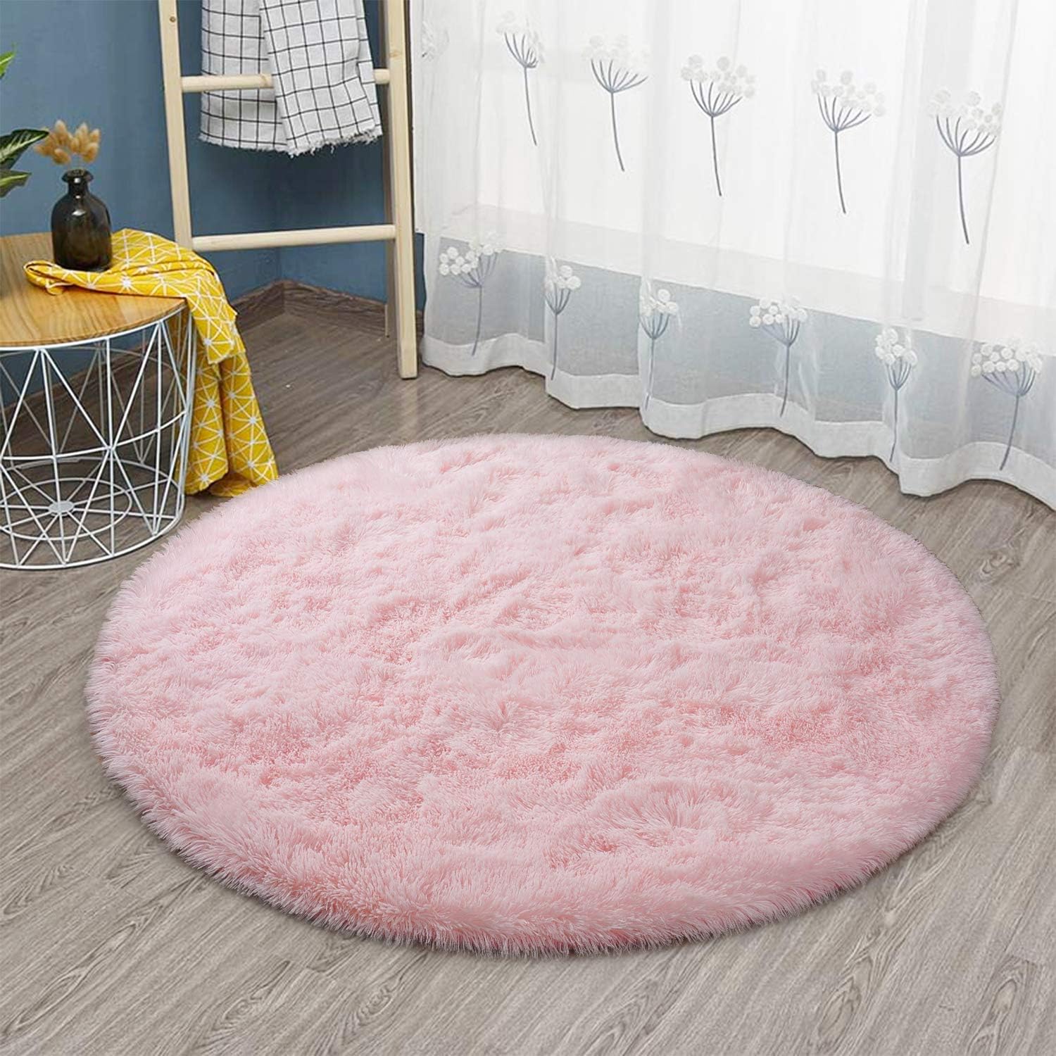 round rug girls room