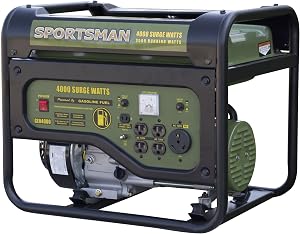 Sportsman GEN4000, 3500 Running Watts/4000 Starting Watts, Gas Powered Portable Generator