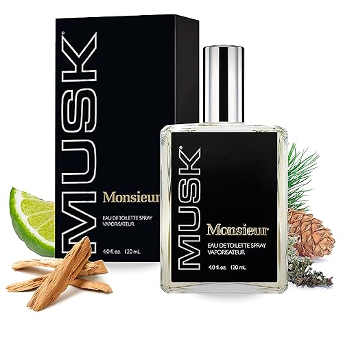 Dana Monsieur Musk EDT Spray Mens Fragrances 4 Oz - Amazon deal for $20.99