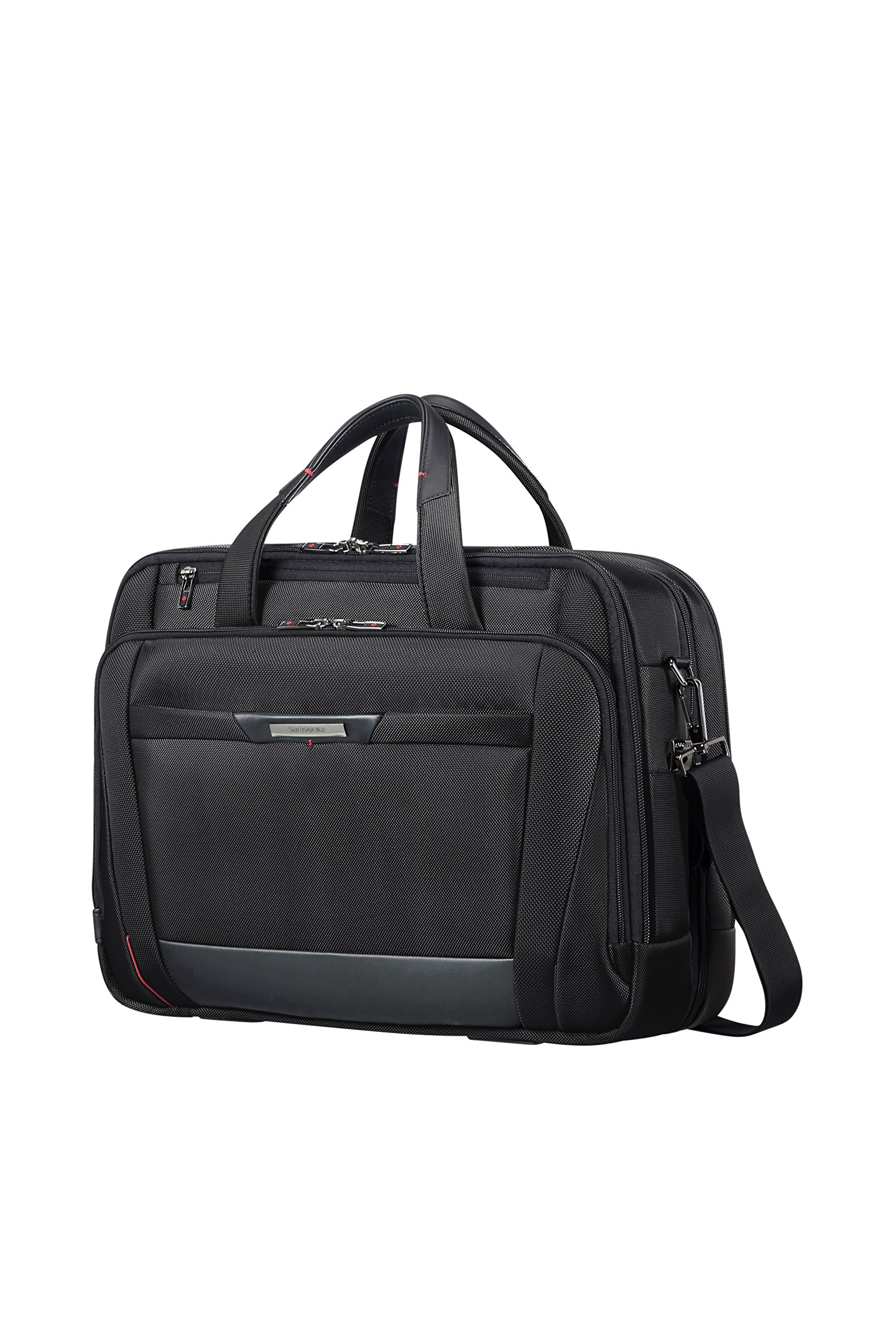 Samsonite Pro -DLX 5 - 17.3 Inch Expandable Laptop Bag, 46 cm, 24.5/31 l, black (black)
