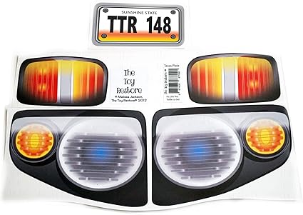 Amazon Com The Toy Restore Replacement Decals Stickers Fits
