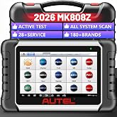 Autel Obd2 Scanner Diagnostic Tool MaxiCOM MK808Z: 2026 Bidirectional Scan Tool, 28+ Service, Active Tests Scanner for Car, All System OBD2 Diagnostics Car Scanner for DIY, Mechanic and Small Shops