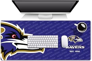 YouTheFan NFL Baltimore Ravens Logo Series Desk Pad