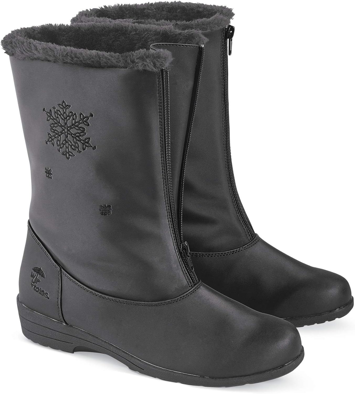 women's totes winter boots wide width