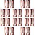 Contact Tips for Mig Welding 11-35 0.035",Compatible with Forney 60172,Binzel, Clarke and Tweco Mini/No.1 & Lincoln Magnum 100L MIG Welding Gun-40PK
