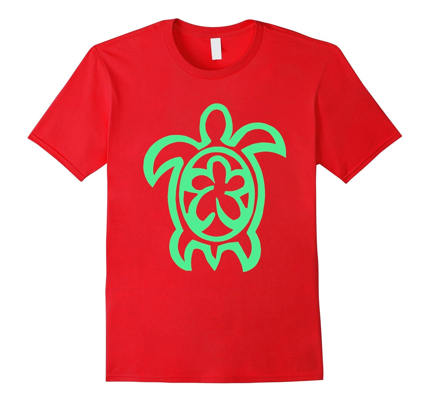 Flower Turtle T-Shirt-Rose