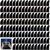 Kifmurase 120 PCS Finger Sleeves for Gaming, Thumb Sleeve Mobile Game Controller Finger Cover Silver Fiber Anti Sweat Breathable Seamless Touchscreen Gaming Gloves for Mobile Phone Game (4 Colors)