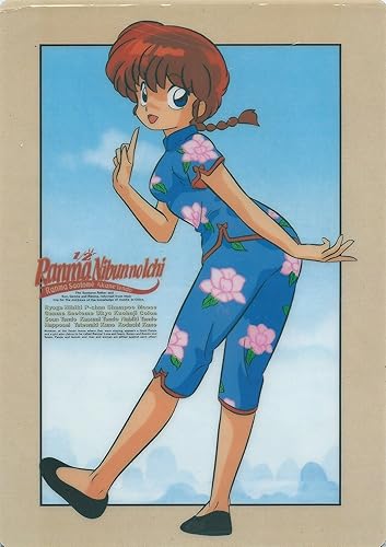 Amazon らんま1 2 下敷き 表 早乙女乱馬 女 裏 乱馬 女 あかね シャンプー アニメ 萌えグッズ 通販