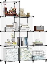 HOMIDEC 9 Cube Storage Bookcase Shelves Large Modular Organizer view 1