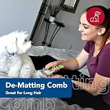 Coastal Pet Safari De-Matting Comb Serrated Stainless Steel Dog Grooming Tool view 2