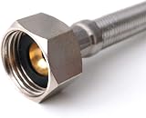 Xcel Home 2 x M10 x 1/2 Flexible Tap Connectors 200mm Braided view 8