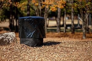 Smart Pots Compost Sak Fabric Composting Container with Plastic Fitted Cover