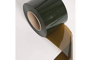 STRIVIDE PVC Vinyl Strip Curtain Door Bulk Roll - 8" x .08 Welding Amber PVC Material - 150' Roll