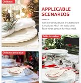 DOITOOL Ceramic Christmas Spoon Rest with Gnome Design for Holiday Kitchen view 2
