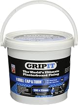Gripit GP25100 Plasterboard Fixings 113Kg 100 Pack Blue 25mm