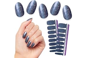 Color Street Dark Nebula Shimmer Nail Strips