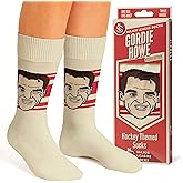 Major League Socks - NHL Detroit - Various Players - Hockey Fan Gift, Unisex, One Size (7-13) Collectible Merchandise