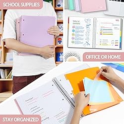 SUNEE 5 Subject Notebook College Ruled - 400