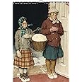 2025 Wall Calendar [12 pages 8"x12"] Everyday Life Scenes with Girls by Norman Rockwell Vintage Magazine Illustration Americana