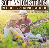 Pyle Acoustic Guitar Junior Set 91 cm Nylon Strings 3/4 Sapele For Beginners view 4