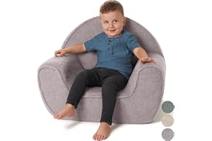ZICOTO Comfy Kids Chair for Toddler - Portable Super Soft Chair for Gaming and Studying - Fits Nicely with Any Modern Decor