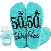 Bebila Birthday Gifts for Women Funny Socks for 30 40 50 60 70 Year Old Woman Birthday Gifts for Mom Sister Wife Friends