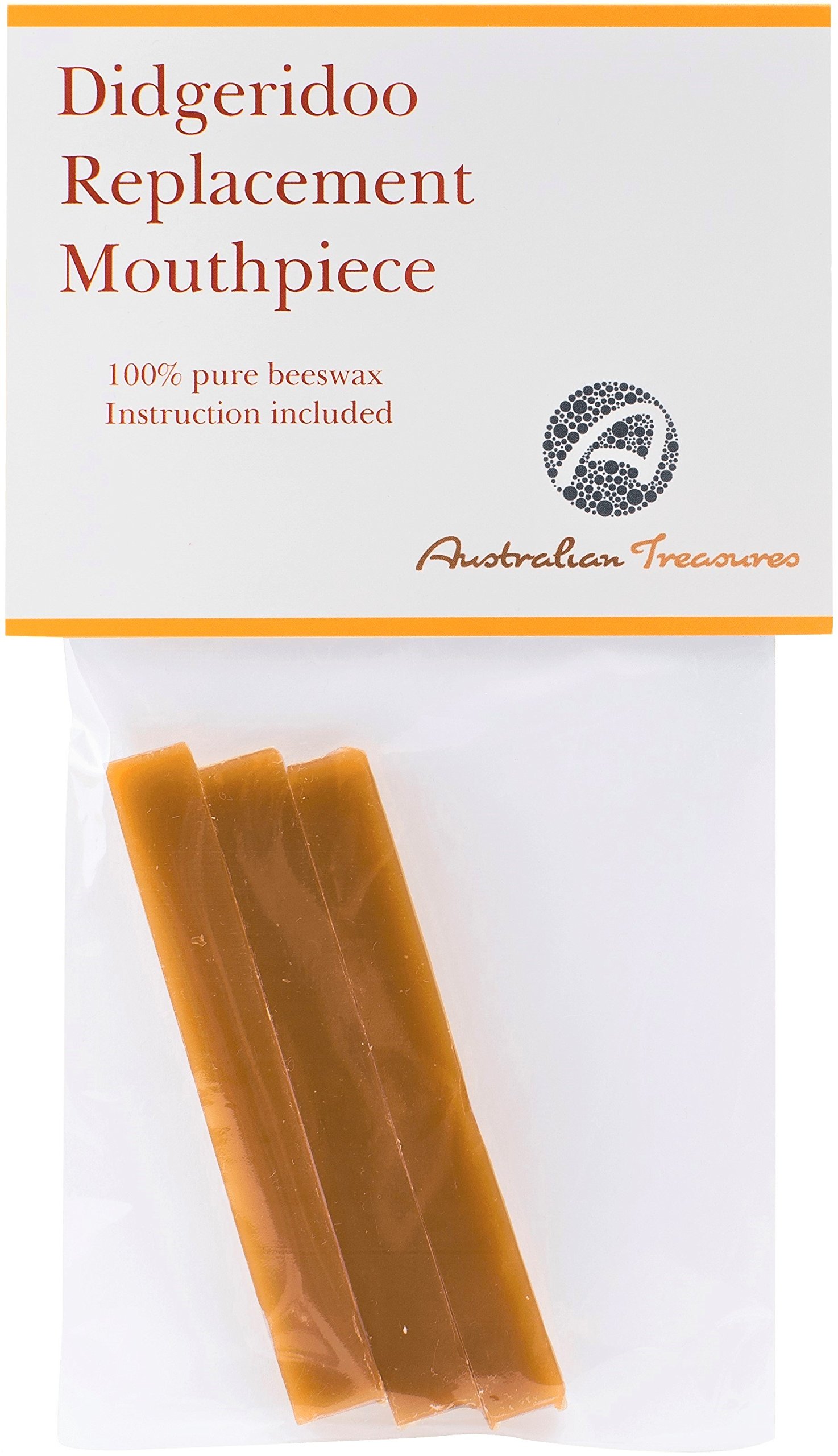 Australian Treasures - Beeswax for mouthpiece didgeridoo - pure beeswax product, natural color