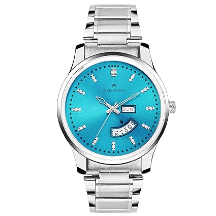 Analogue Blue Dial Mens Watch (Sw-G130Blu-Ch)